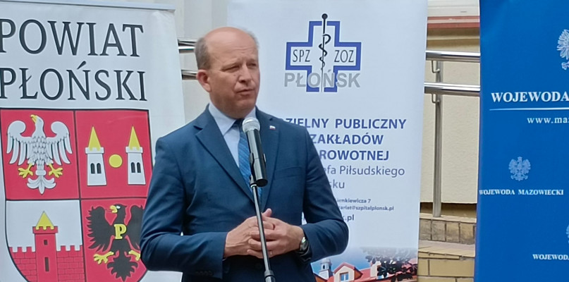 Wojewoda mazowiecki w piątek odwiedził Płońsk [fot.: Łukasz Wielechowski]