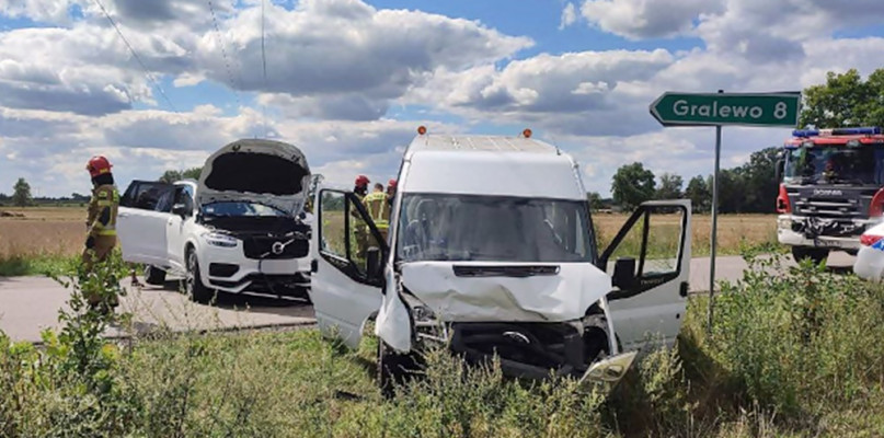 Cztery osoby ranne w wypadku w Witkowie