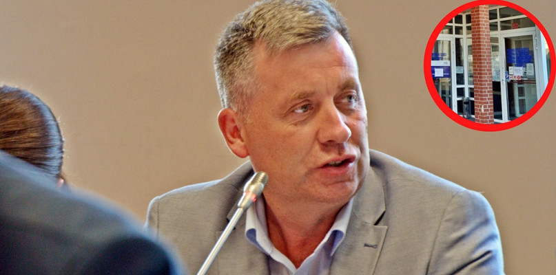 Na pytanie o dalsze funkcjonowanie Nocnej i Świątecznej Pomocy Lekarskiej w Raciążu odpowiadał radnej Annie Dumińskiej-Kierskiej wicestarosta Krzysztof Wrzesiński [fot.: Redakcja/Archiwum]