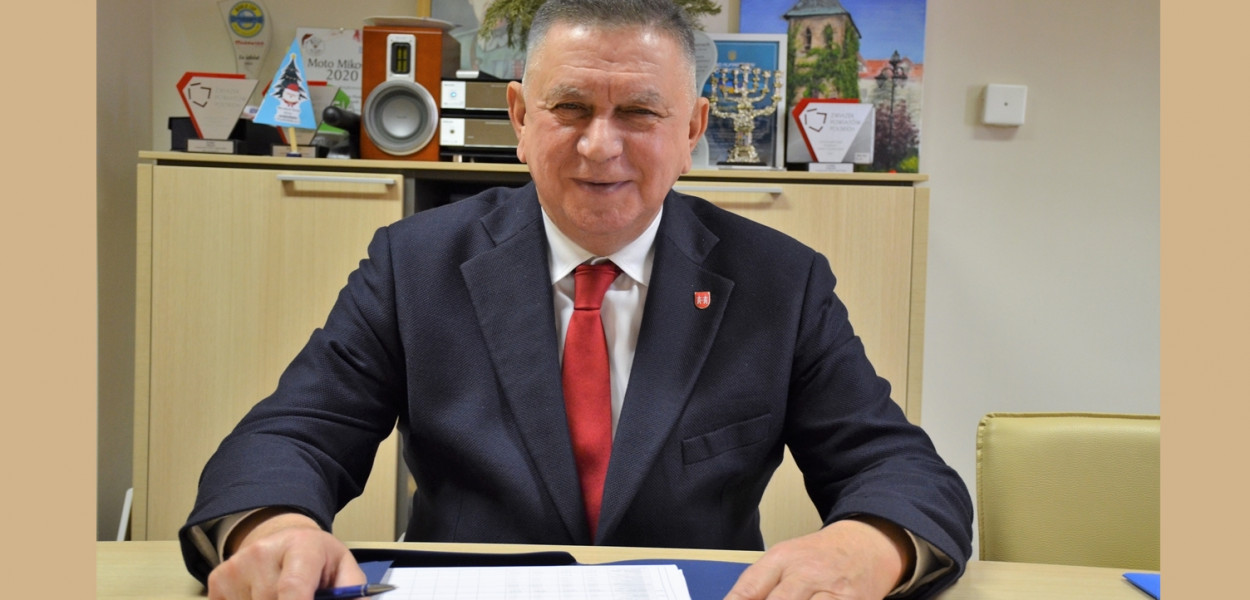 Burmistrz Płońska Andrzej Pietrasik
