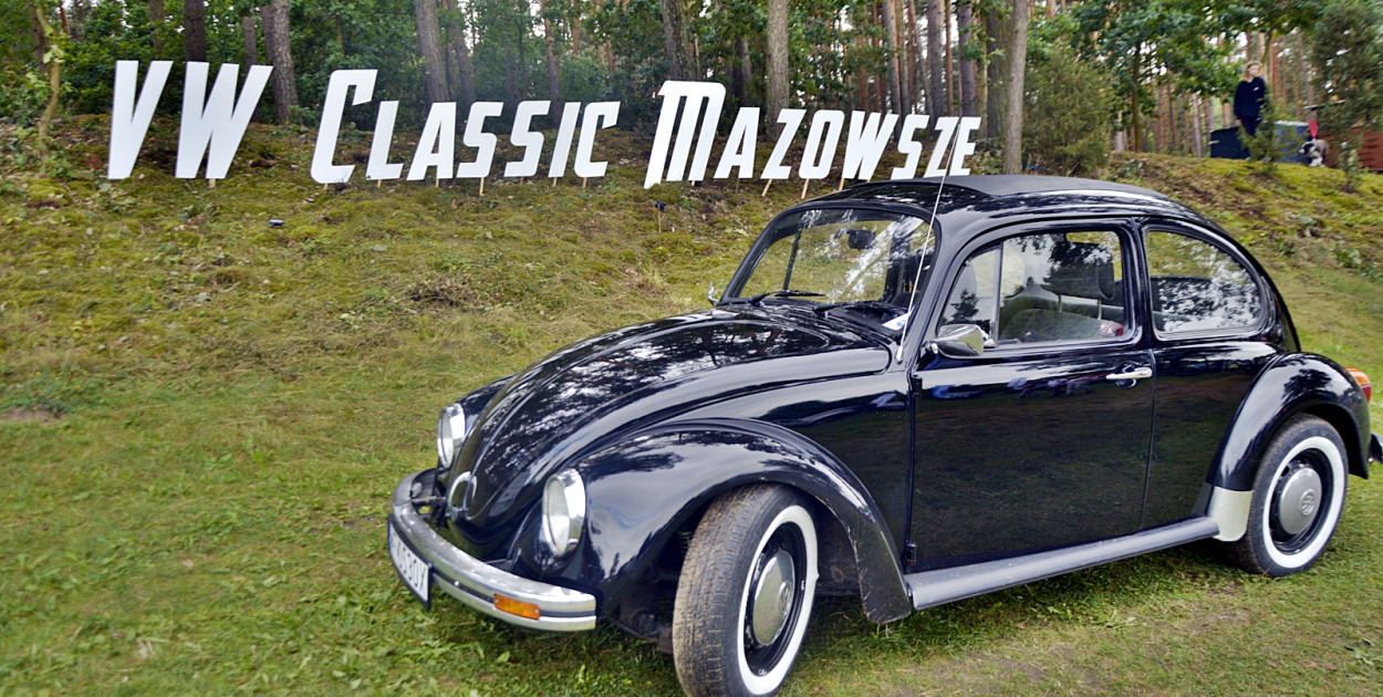 Malownicze tereny w gminie Joniec, nad Wkrą gościły miłośników klasyków-volkswagenów [fot.: Dawid Turowiecki]