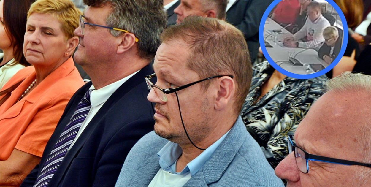 fot. zbiory redakcji/z uroczystości otwarcia zrewitalizowanego płońskiego rynku/screen z czwartkowej sesji RM w Płońsku]