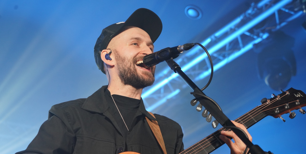 Baranovski koncertował w piątek w Raciążu [fot.: Dawid Ziółkowski]