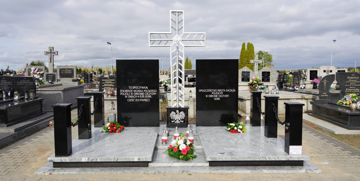 Grób nieznanego żołnierza na raciąskim cmentarzu przebudowany 