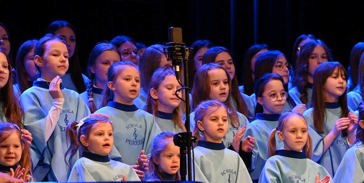 Na zdjęciu schola 'Perełki' z Baboszewa [FOT.: MARTA JANKOWSKA]