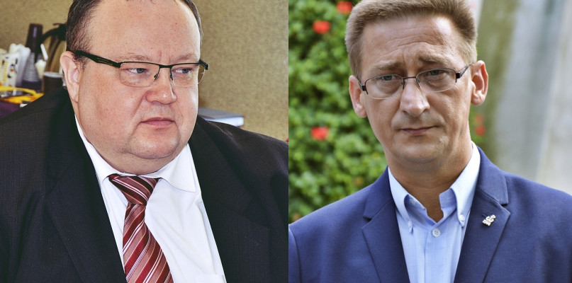 Od lewej: Mariusz Godlewski i Robert Ziółkowski - to oni spotkają się 4 listopada w II turze wyborów [Foto: Redakcja/Archiwum]