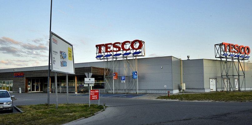 Supermarket Tesco przy ul. Rzemieślniczej w Płońsku [Foto: Redakcja/Archiwum]