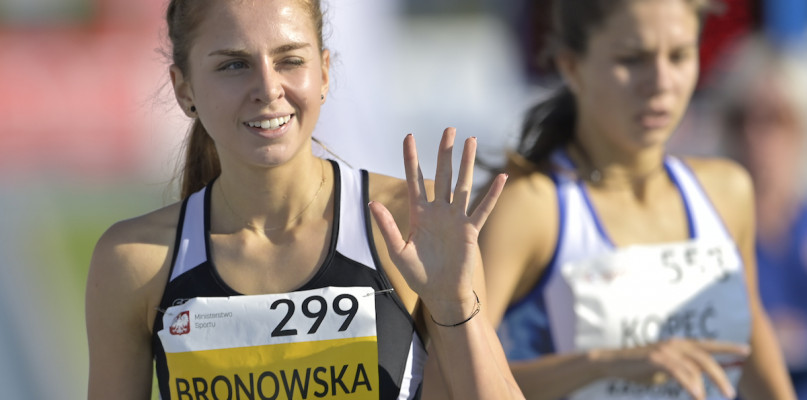 'Złota' Zuzanna Bronowska [Foto: strona Polskiego Związku Lekkiej Atletyki] 
