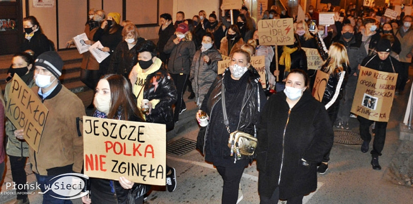 [Foto: Płoński protest z 27 października/Redakcja]