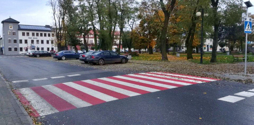 Nowe przejście dla pieszych w centrum Raciąża [Foto: DZ]