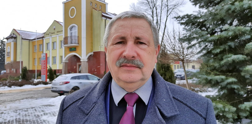 Bogdan Pietruszewski, wójt gminy Baboszewo [Foto: Łukasz Wielechowski]