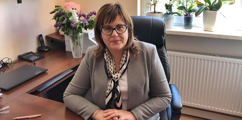 Agnieszka Piekarz, dyrektor Powiatowego Centrum Pomocy Rodzinie w Płońsku [Foto: zbiory prywatne]