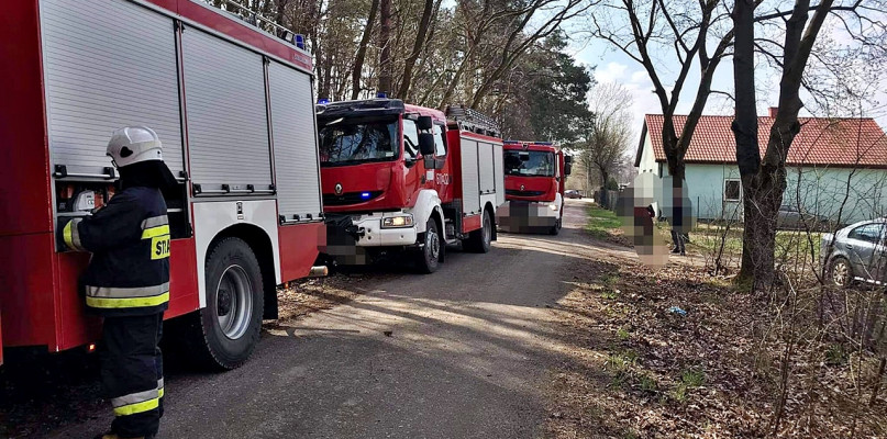 Z miejsca zdarzenia [Foto: OSP Nowe Miasto]