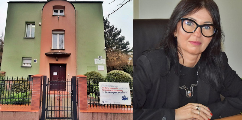 Podczas powiatowej sesji Agnieszka Nec, dyrektor PUP w Płońsku, została wywołana do tablicy przez radnych opozycji [Foto: Redakcja/Starostwo]