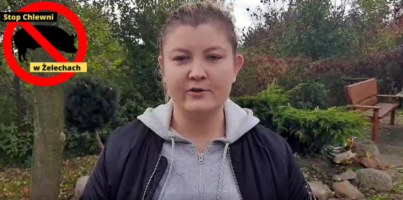 Justyna Czarnecka Russek zaangażowała się w batalię o niedopuszczenie do powstania chlewni na ok. dwa tysiące tuczników 