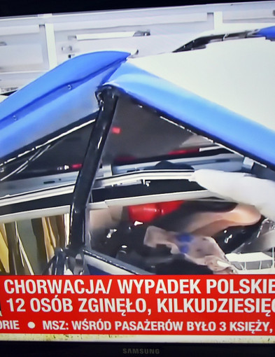 Wypadek polskiego autokaru w Chorwacji. Autobus z Płońska -10927