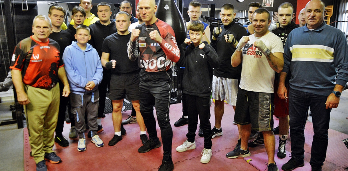 W sobotę Krzysztof 'Diablo' Włodarczyk spotkał się z pasjonatami boksu z Płońska