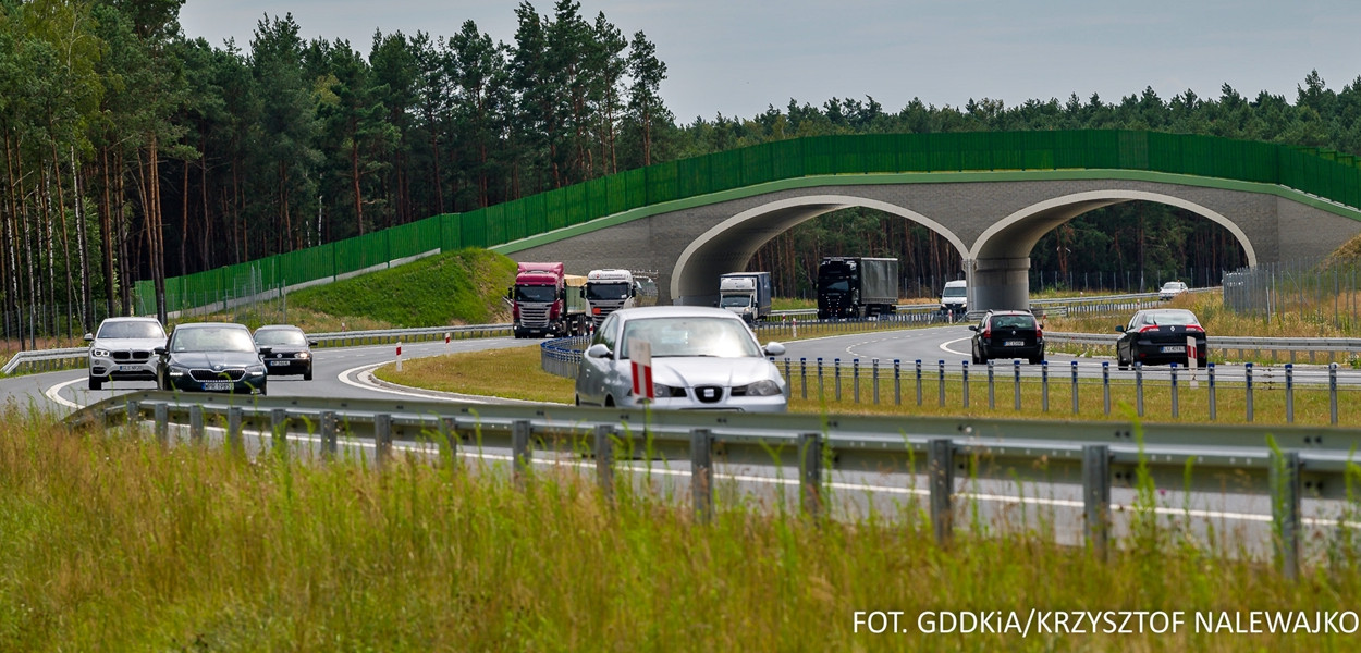 23 grudnia zniknęły ostatnie ograniczenia w ruchu na nowym odcinku S7 Napierki - Płońsk [fot.: zbiory GDDKiA/Krzysztof Nalewajko]