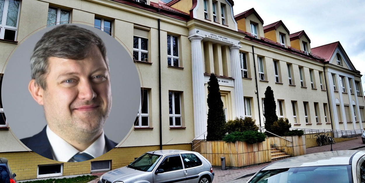 Spośród czterech kandydatów do zajęcia fotela dyrektora SPZ ZOZ w Płońsku komisja poleca Zarządowi Powiatu Płońskiego osobę Marcina Waśko [fot.: zbiory redakcji/archiwum i zbiory prywatne/strona znanylekarz.pl]