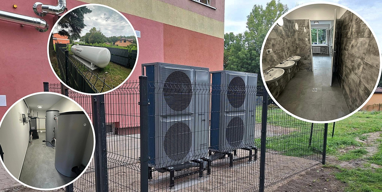 W podstawówce w Kamienicy zakończyła się modernizacja kotłowni i źródeł ciepła. Dzięki temu temperatura w obiekcie będzie stała fot.: zbiory redakcji/UG w Załuskach