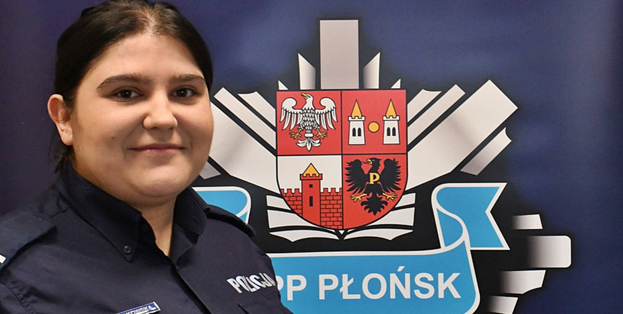 St. post. Mariola Pyrzakowska [fot.: zbiory KPP w Płońsku]