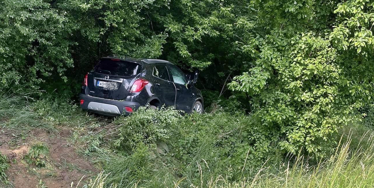 Z miejsca sobotniego zdarzenia [fot.: OSP KSRG Czerwińsk]