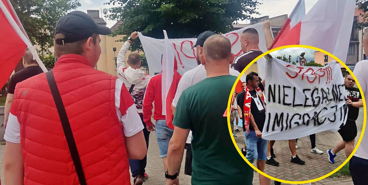 Protest w Raciążu [fot.: zbiory prywatne] 