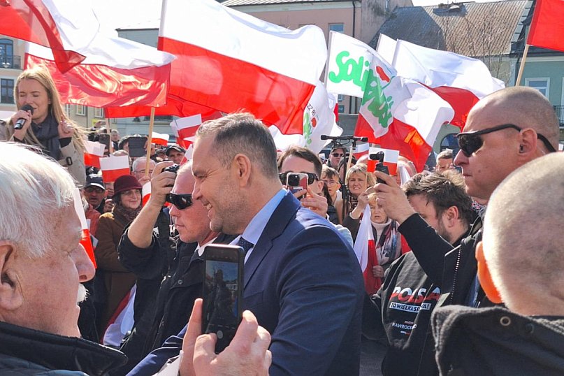 Kandydat na prezydenta w Płońsku