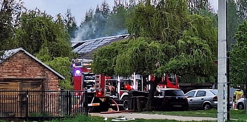 Pożar budynku w Szerominie. Strażacy wskazują przyczynę - 17101
