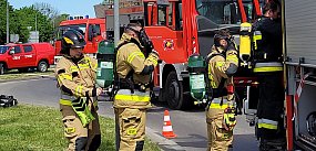 Płońska straż pożarna o szczegółach akcji gaśniczej 