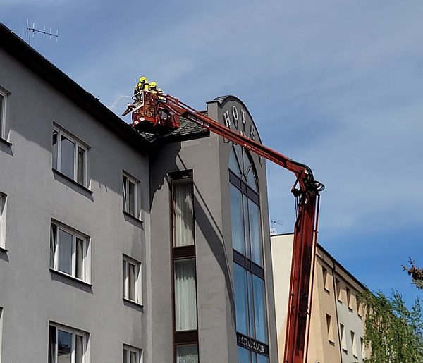 Płońska straż pożarna o szczegółach akcji gaśniczej w hotelu przy Grunwaldzkiej-17233