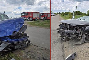 Niedzielna kraksa na drodze w gminie Raciąż. Na szczęście nie ma rannych-22481