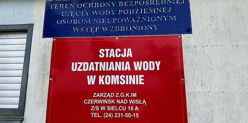 Duża awaria pompy - problemy z dostawą wody w Czerwińsku i okolicach  - 22516