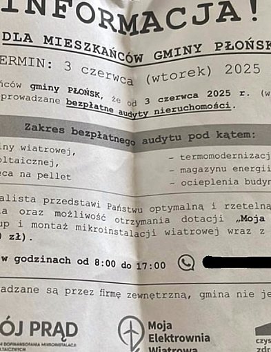 Gmina Płońsk ostrzega mieszkańców! -22619