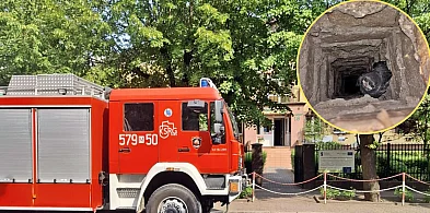Strażacy w płońskim przedszkolu - niecodzienne zgłoszenie...-22705
