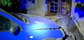 Tak zakończył podróż pijany kierowca