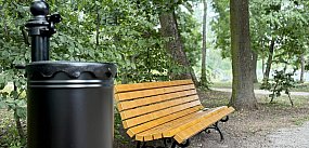Park w Poświętnem już gotowy. '' Jest przepięknie, z je
