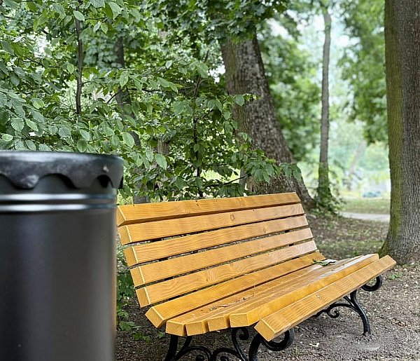 Park w Poświętnem już gotowy. '' Jest przepięknie, z je - 23167