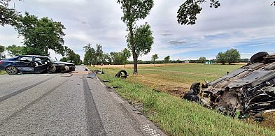 Zderzenie skody i renault. Wśród poszkodowanych są dzieci [ZDJĘCIA]-23190