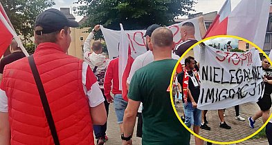 Protest „Stop imigracji!” w Raciążu.  Wydarzenie miało spokojny przebieg -23402