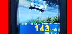 O ponad 90 km/h za szybko! 