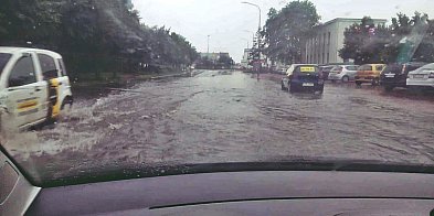 Miasto z komunikatem dotyczącym zalewanej ulicy Kopernika-23514