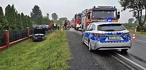 25-latka z toyoty nie ustąpiła pierwszeństwa przejazdu