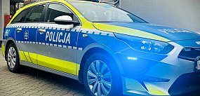 Policyjny radiowóz pogryziony podczas interwencji 