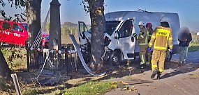 Zderzenie busów: Kierowca fiata tłumaczył, że oślepiło