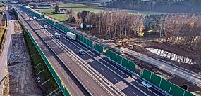 We wtorek przeniosą ruch już na docelowe jezdnie główne