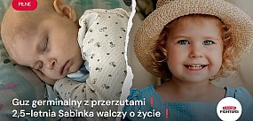 Ciężka walka w maleńkim ciele. Sabinka potrzebuje Wasze