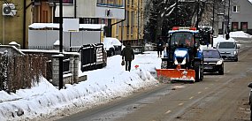 Od pierwszego ataku zimy służby są w nieustającej gotow