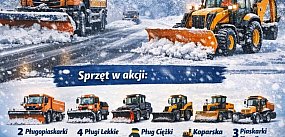 Odśnieżanie dróg: Płoński PZD przypomina