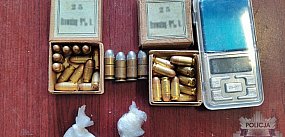 Narkotyki i amunicja ujawnione podczas policyjnej kontr